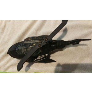 Vintage 2005 Mattel Batman Begins Batcopter w/ figurine, Excellent And Working